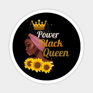 Black Queen, Black Woman, Black Girl Magic Magnet